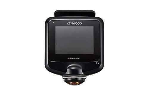 KENWOOD(ケンウッド) 前後左右360度撮影対応ドライブレコーダー DRV-C750 GPS 駐車監視録画対応 シガープラグコード(3.5m)付属 microSDHCカード付属(32GB) DRV-C750