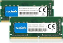 TECMIYO ノートPC用メモリ DDR4-2400(PC4-19200) 16GB 260pin SODIMM CL17(8GB 2枚)