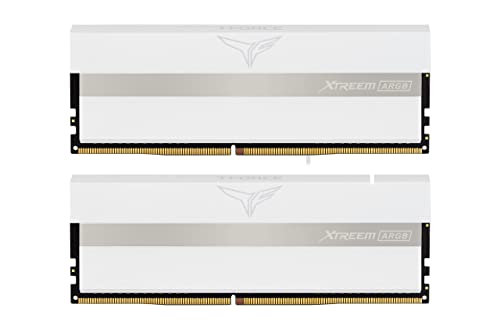Team ARGB WHITE 発光型 DDR4 3600Mhz(PC4-28800) 16GBx2枚(32GBkit) XTREEMシリーズ デスクトップ用メモリ ハイスピードタイプ 日本国内無期限正規保証