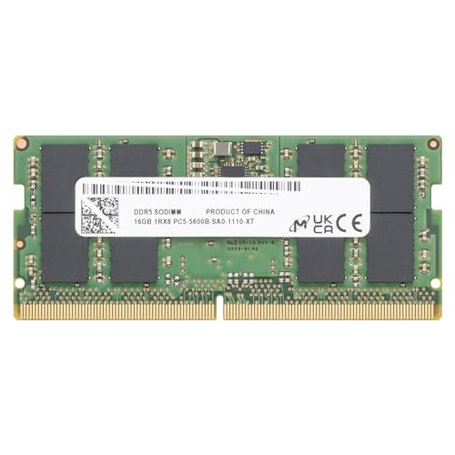 ץ󥹥ȥ ΡPC  Micron 16GB DDR5 5600MHz SODIMM 262pin 1.1V HBD566M-16G