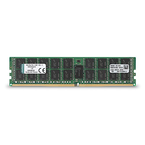 キングストン Kingston サーバー用 メモリ DDR4 2133(PC4-17000) 16GB 1枚 ECC Registered DIMM KVR21R15D4/16