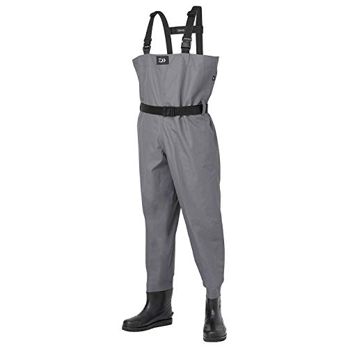 ダイワ(DAIWA) DAIWAスーパーブレスウェーダーネオ グレー SBW-4250R-NE M