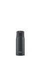 WEB限定 タイガー魔法瓶(TIGER) 水筒 350ml 白湯OK ワンプッシュステンレスボトル 片手でらくらく マグ 保温保冷 ブラック MCX-N035K