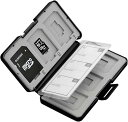 エレコム メモリカードケース SD ケース プラスチック SD6枚 + microSD6枚収納 ブラック CMC-SDCPP12BK