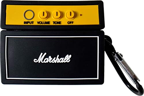 Marshall アンプ AirPods用 ケース 第3世代 ブラック マーシャル AirPods3 エアポッズ カバー ワイヤレス イヤホン ヘッドホン iPhone 並行輸入品