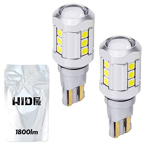 HID T10 LED |WVv T16 LED obNv 1800lm VO ޓ 12V 6500K zCg Px3030SMD17A 2Zbg