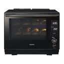 TOSHIBA(東芝) オーブンレンジ 電子レンジ フラットテーブル microwave 簡単操作 石窯ドーム 30L ER-YD5000(K)