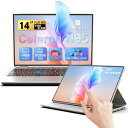 Dobios ノートパソコン N95 タッチスクリーン 14インチ ノートPC 3.4GHz 4C4T office搭載 Windows11 高速放熱 静音 タブレットpc FHD1920x1200/200万画素Webカメラ/高速5G WiFi/Blu