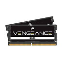 CORSAIR DDR5-4800MHz ノートPC用 メモリ VENGEANCE DDR5 32GB 16GB 2枚 SO-DIMM CMSX32GX5M2A4800C40 (PC5-38400)(2)