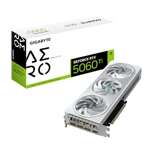 GIGABYTE NVIDIA Geforce RTX5060Ti 搭載 グラフィックボード GDDR7 16GB 国内正規代理店品 GV-N506TAERO OC-16GD