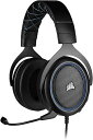 Corsair コルセア HS50 PRO STEREO Blue ゲーミングヘッドセット (PC PS5 PS4 Xbox series X/S Switch) CA-9011217-AP SP889