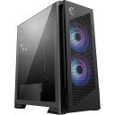 MSI MPG VELOX 300R AIRFLOW PZ 背面コネクタ対応 ミドルタワー型 ATX PCケース ブラック CS9309