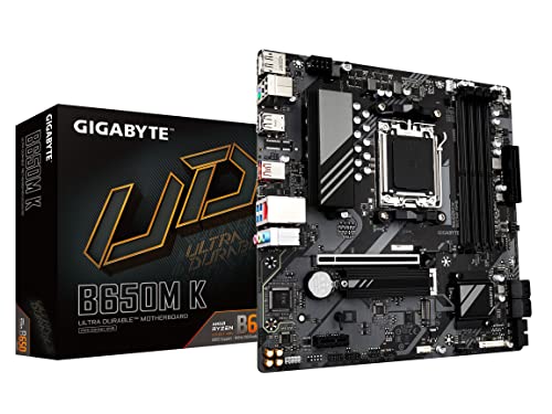 GIGABYTE B650M K AMD AM5ソケット対応 Micro-ATXマザーボード MB6240