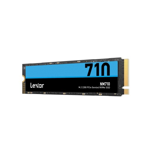 Lexar 2TB SSD NVMe PCIe Gen 4 4 őǍ: 5,000MB/s ő发F4,500MB/s PS5mFς M.2 Type 2280  SSD 3D NAND Ki LNM710X002T-RNNNG