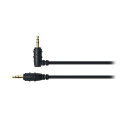 audio-technica 車載用 オーディオケーブル1m ブラック AT-CA44S/1.0 BK(2)