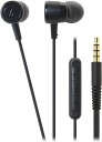 オーディオテクニカ iPod/iPhone/iPad専用カナル型イヤホン ブラック ATH-CKL220i BK(2)