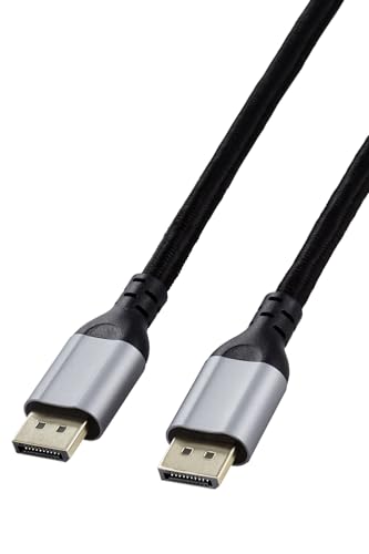 エレコム Displayport ケーブル 1.2規格 3m 4K@60Hz DP to DP ナイロンメッシュ 高耐久 音声信号も伝送 21.6Gbps ハイスピード パソコン/ディスプレイ/プロジェクター ブラック ECCAC-DP1230BK エレコム Displayport ケーブル 1.2規格 3m 4K@60Hz DP to DP ナイロンメッシュ 高耐久 音声信号も伝送 21.6Gbps ハイスピード パソコン/ディスプレイ/プロジェクター ブラック ECCAC-DP1230BK