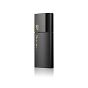 シリコンパワー USBメモリ 32GB USB3.0 スライド式 Blaze B05 ブラック SP032GBUF3B05V1K