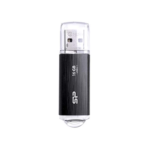 SP Silicon Power シリコンパワー USBメモリ 16GB USB3.1 USB3.0 ヘアライン仕上げ Blaze B02 SP016GBUF3B02V1K