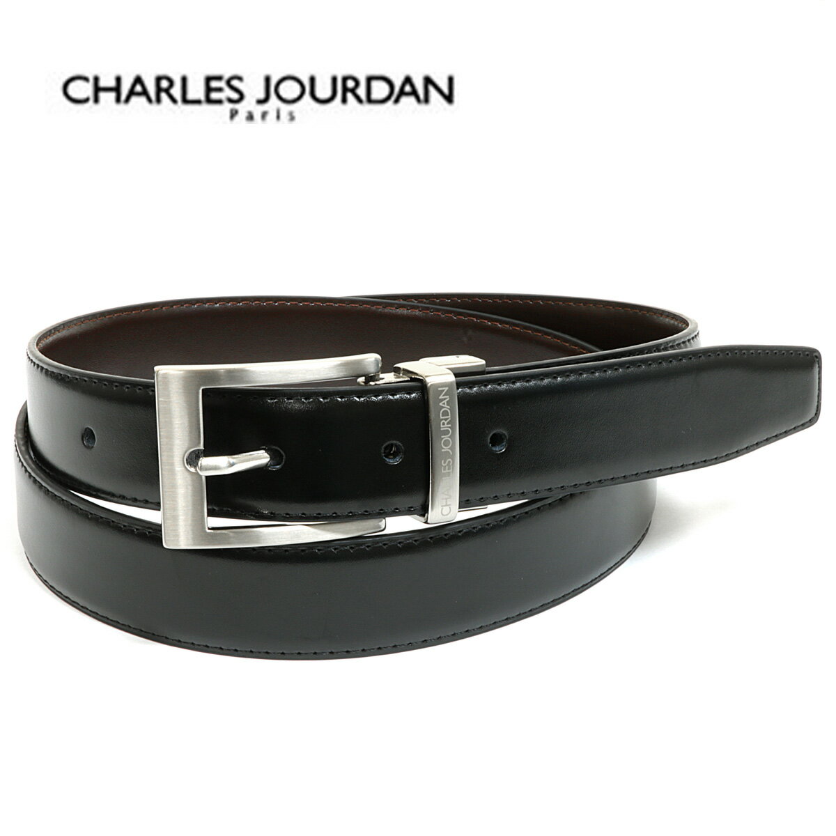 ベルト メンズ（5000円程度） [シャルルジョルダン]CHARLES JOURDAN ベルト cjb1601メンズベルト　回転式バックル 【あす楽対応_関東】【ベルト ブランド プレゼント クリスマス バレンタイン　就活 結婚式 父の日】