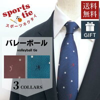 プレゼントにおすすめ！ バレーボールネクタイネクタイ バレ...