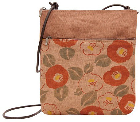 ◇高嶋金物店◇【可愛い猫グッズ】【日本製】柿渋染2Fポシェット キャラクターシリーズ椿/猫 /カラー猫