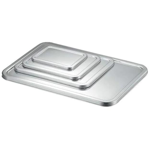 ◇高嶋金物店◇仔犬 KO18-8 角バット蓋 6枚取