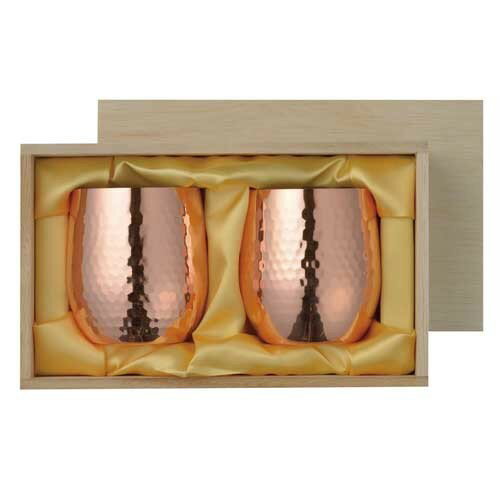 ◇高嶋金物店◇【日本製】極-Kiwami 純銅ロックカップ 2pcセット CNE971(3)