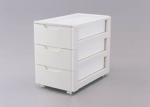 ◇高嶋金物店◇【アイリスオーヤマ・収納】ロングチェスト ホワイト/ベージュ HGL-393