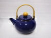 ◇高嶋金物店◇雅　ホーロー急須　青　1L