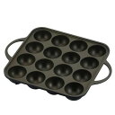 ◇高嶋金物店◇元祖ヤキヤキ屋台アルミ鋳物たこ焼器16穴 YR-4259