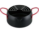 ◇高嶋金物店◇かちこれ IH対応天ぷら鍋16cm アミ付 KR-8265