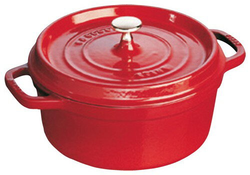 ◇高嶋金物店◇staub ストウブピコ・ココット ラウンド チェリー 10cm 40509-799