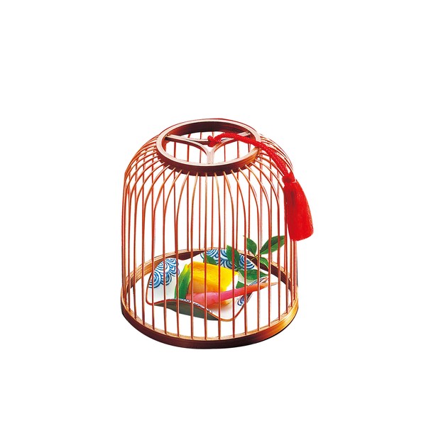 ◇高嶋金物店◇美山透かし篭（丸型）24221