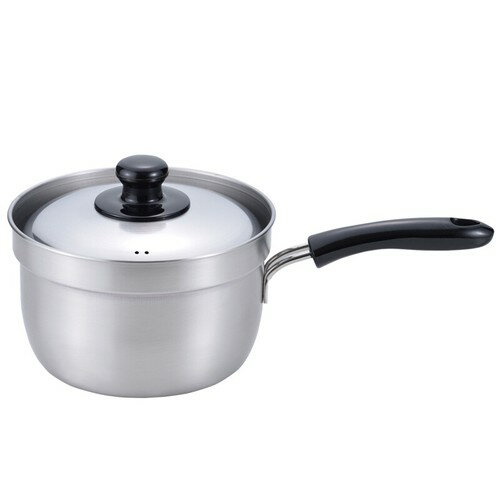 ◇高嶋金物店◇【日本製】燕三 IH対応ふきこぼれにくい片手鍋 18cm EM-007