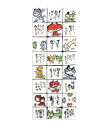 ◇高嶋金物店◇【可愛い猫グッズ】書画作家安川眞慈さんの癒されるてぬぐい 捺染 今日もご機嫌