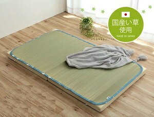 ◇高嶋金物店◇日本製 い草シーツ『デニムスターベビーシーツ』約70×120cm ブルー/ピンク