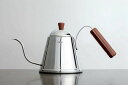◇高嶋金物店◇【日本製】CAFEC 超極細口ドリップポット ツバメウッド TBW-1000