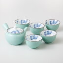 ◇ダブルビー◇掛分ぶどう 急須茶器揃 急須×1 仙茶×5 31808