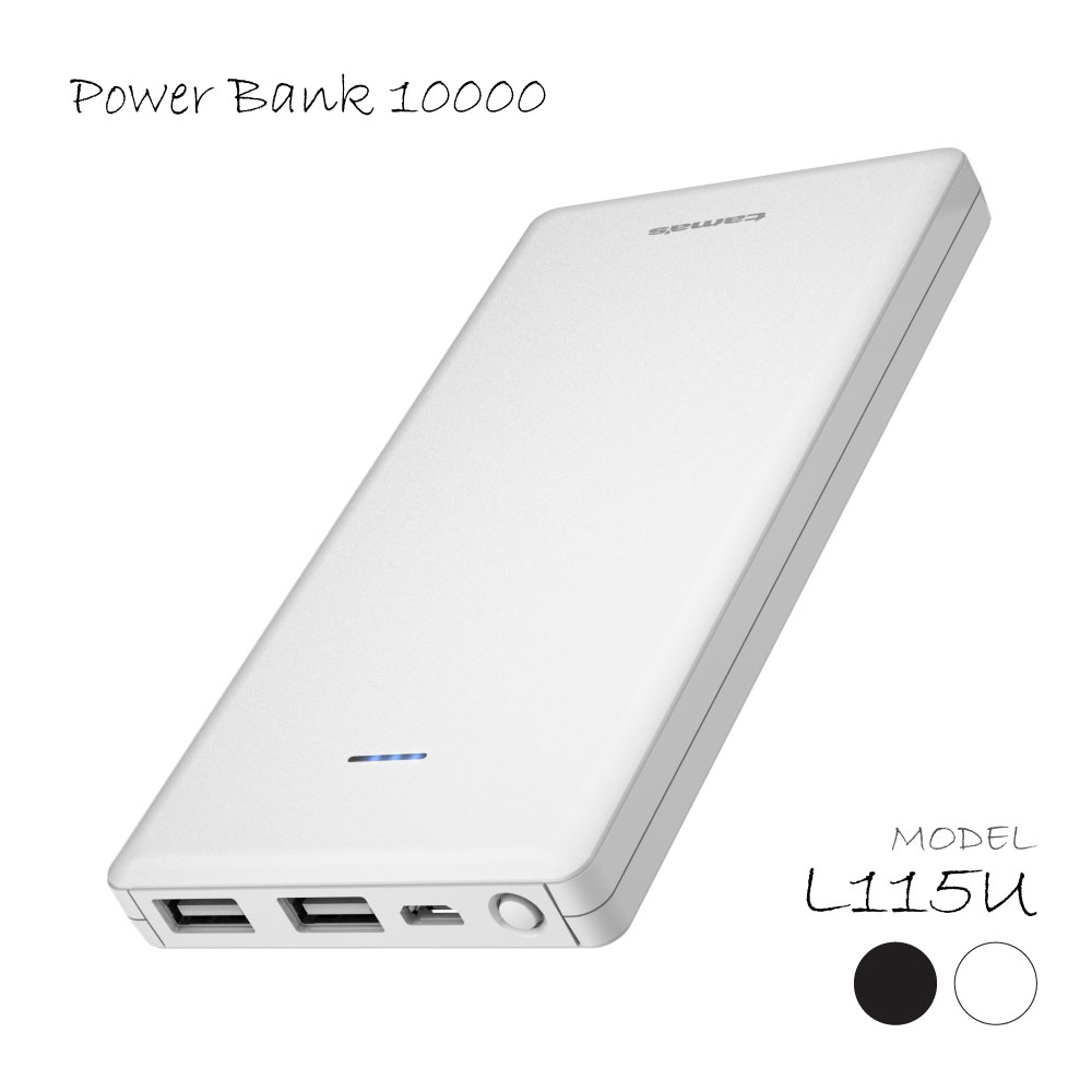 ХХåƥ꡼ 10000mAh L115U¿Żҹ ̵  ƥ   ׺2.4A USB-A2ݡդ ܥ᡼