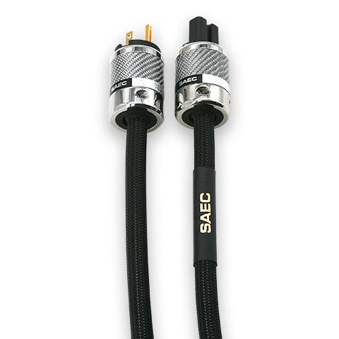 SAEC 電源ケーブル PL-9000 1.5m サエク オーディオ電源ケーブル