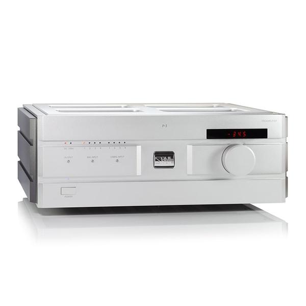 有機的に音楽を楽しく奏でるモンスタープリアンプ 商品説明 超低損失カスタムリレーRSR-2-12Dとネイキッドフォイル抵抗を全面的に投入 ・無帰還バランスアンプにType-R サーキットを採用・ハイエンド固定抵抗切り替え式ボリューム・GND 切り替え方式入力セレクター・完全なるツインモノラル・コンストラクション・GND フローティング・超強力電源トランス・3点スパイク接地・トランスの垂直マウント・ダブルベアリング＆フライホイール方式の光学式ロータリーエンコーダ・複数台連結機能【仕様】全高調波歪率：0.0015% (1.5Vrms)周波数特性：2Hz 〜 1MHz ( ± 3.0dB)残留ノイズ：13 μV (20kHz L.P.F.)最大出力：21Vrms最大ゲイン：11dB電源電圧：AC100V 50/60Hz消費電力：50W最大外形寸法: 454(W) × 170(H) × 430(D) mm質量：約25kg付属品：スパイク受けボード、スパイク、リモコン、電源ケーブル