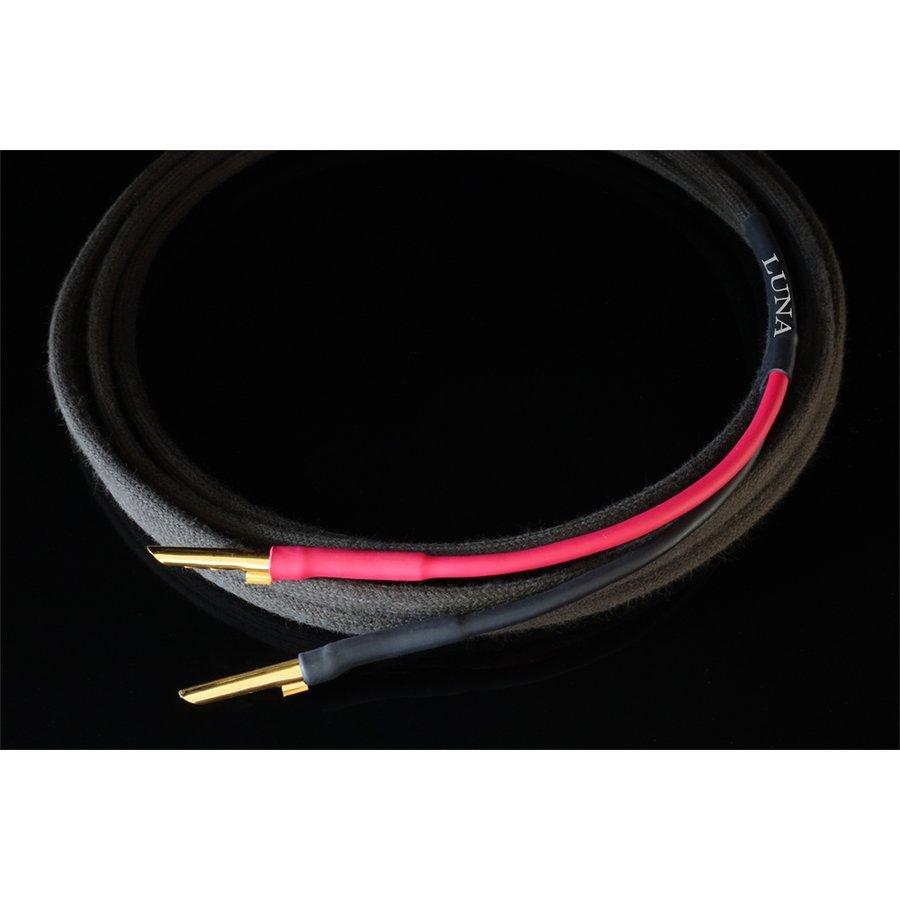 Luna Cables スピーカーケーブル GRIS Speaker 2m ペア グリ ルナケーブル オーディオ用スピーカーケーブル シングルワイヤ仕様 2.0m
