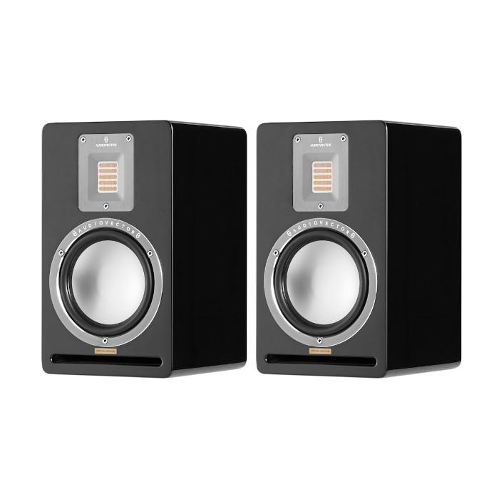AUDIOVECTOR スピーカー QR 1 SE ブラックピアノ ペア オーディオベクター ブックシェルフ型スピーカー