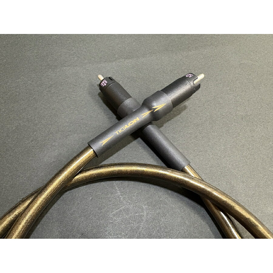 TiGLON デジタルケーブル TSL-D100-GD 1.5m RCAプラグ ティグロン オーディオケーブル その他
