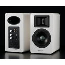 AIRPULSE DAC内蔵アクティブスピーカー A100 BT5.0 ホワイト・ハイグロス ペア エアパルス スマホ対応スピーカー