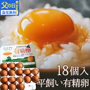 父の日 遅れてごめんね 2025 卵 生卵 高級 有精卵 平飼い たまご ギフト【生卵18個入】卵かけご飯 トレイ入 のし カード無料 平飼いでストレスなくのび...