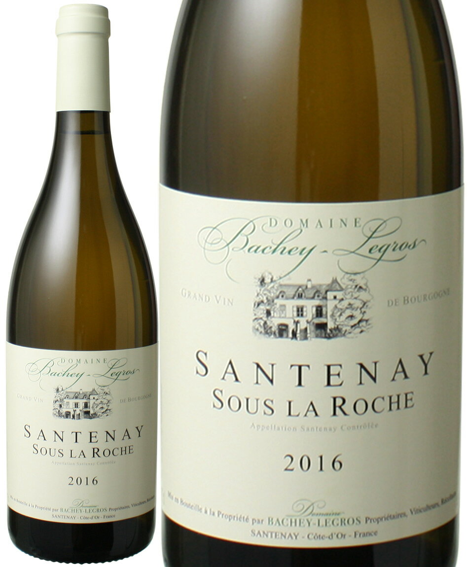 サントネー・ブラン　スー・ラ・ロッシュ　[2016]　ドメーヌ・バシェ・ルグロ　＜白＞　＜ワイン／ブルゴーニュ＞のサムネイル