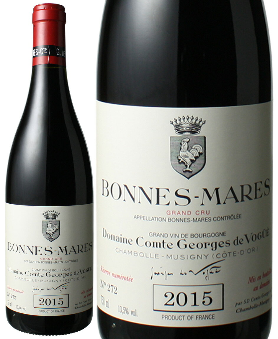 ワイン名Bonnes Mares / Comte Georges de Vogueワイン種別赤ブドウ品種ピノ・ノワール生産者コント・ジョルジュ・ド・ヴォギュエ生産地などブルゴーニュ　コート・ド・ニュイ　シャンボール・ミュジニー　ボンヌ・マール原産地呼称ボンヌ・マールその他備考グラン・クリュ
