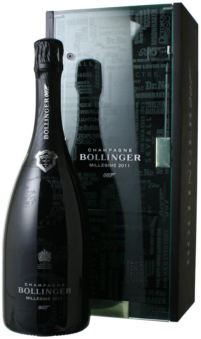 2011 Bollinger 007 JAMES BOND Limited Edition Brut Milessime 2011 Bollinger 007 JAMES BOND Limited Edition Brut Milessime